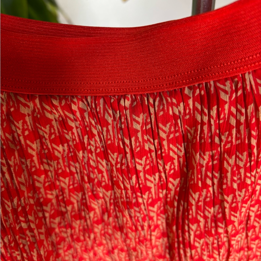 h.i.p. Red and White Mini Skirt